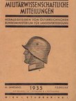 Militärwissenschaftliche Mitteilungen 66/2/1935