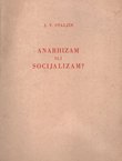 Anarhizam ili socijalizam?