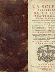 La Science des personnes de cour, d'épée et de robe IV.