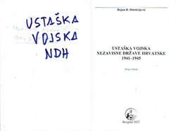 Ustaška vojska Nezavisne Države Hrvatske 1941-1945 (2.izd.)