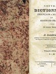 Nouveau dictionnaire Francais-Allemand et Allemand-Francais I. Francais-Allemand