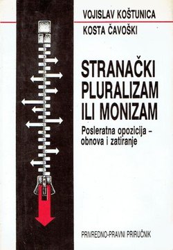 Stranački pluralizam ili monizam. Posleratna opozicija - obnova i zatiranje