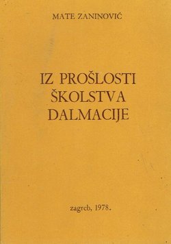 Iz prošlosti školstva Dalmacije