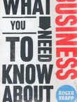 What You Need to Know about Business