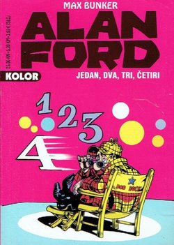 Alan Ford kolor. Jedan, dva, tri, četiri