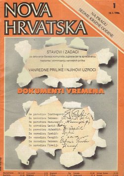 Nova Hrvatska XXVIII/1 (379)/1986