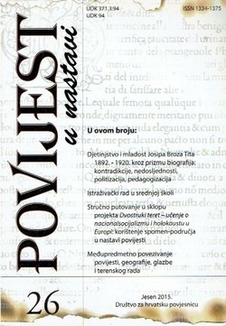 Povijest u nastavi XIII/2 (26)/2015