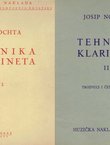 Tehnika klarineta I-II