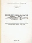 Biografije i bibliografije nekih članova Antropološkog društva Jugoslavije