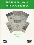 Republika Hrvatska XXXI/133/1981