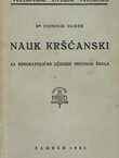 Nauk kršćanski za rimokatoličke učenike srednjih škola