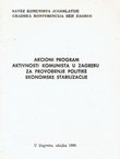 Akcioni program aktivnosti komunista u Zagrebu za provođenje politike ekonomske stabilizacije