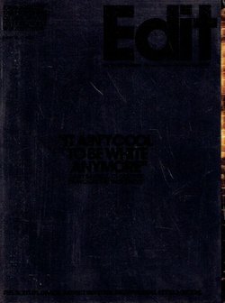 Edit. Winner: Creative Review Annual 2005. Issue 04. Volume 02.2005