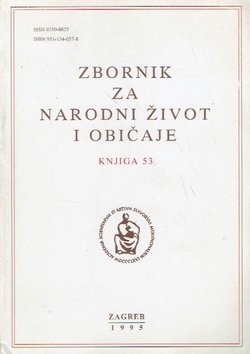 Zbornik za narodni život i običaje 53/1995