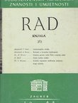 Rad JAZU. Knjiga 272. Odjel za jezik i književnost I/1948