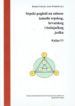 Srpski pogledi na odnose između srpskog, hrvatskog i bošnjačkog jezika. Knjiga I/1
