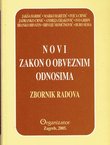 Novi zakon o obveznim odnosima. Zbornik radova
