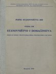 Popis stanovništva 1953. Knjiga XIII. Stanovništvo i domaćinstva. Podaci za naselja i delove naselja prema upravnoj podeli u 1953 godini