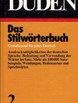 Duden 2. Das Stilwörerbuch (6.Aufl.)