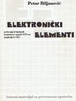 Elektronički elementi. Predavanja iz bipolarnih tranzistora i spojnih FET-ova (poglavlja 8. i 10.)