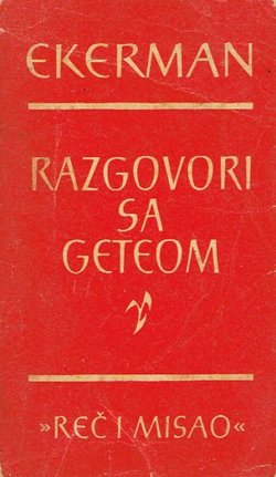Razgovori sa Geteom poslednjih godina njegova života