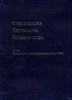 Univerzalna decimalna klasifikacija II. Prirodne i primijenjene znanosti