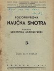 Poljoprivredna naučna smotra 3/1941