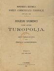 Povjesni spomenici plem. općine Turopolja IV. God. 1560.-1895.