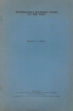 Yugoslavia's Economic Looks to the West