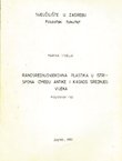 Ranosrednjovjekovna plastika u Istri - spona između antike i kasnog srednjeg vijeka (magistarski rad)