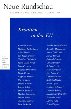 Kroatien in der EU (Neue Rundschau 124/3/2013)