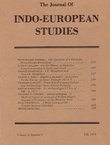 The Journal of Indo-European Studies 2/3/1974