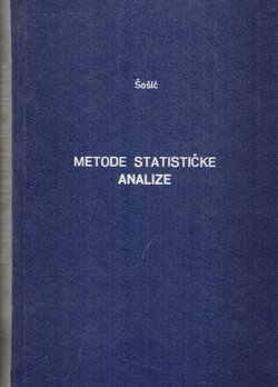 Metode statističke analize. Primjeri s rješenjima