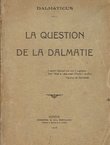 La question de la Dalmatie