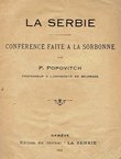 La Serbie. Conference faite a la Sorbonne