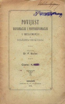 Povijest reformacije i protureformacije u Medjumurju i susjednoj Hrvatskoj