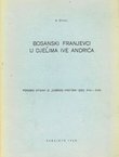 Bosanski franjevci u djelima Ive Andrića