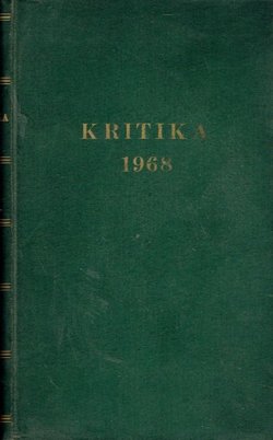 Kritika 1-3/1968