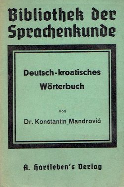 Deutsch-kroatisches Wörterbuch