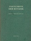 Fortschritte der Botanik XXV. Bericht über das Jahr 1962