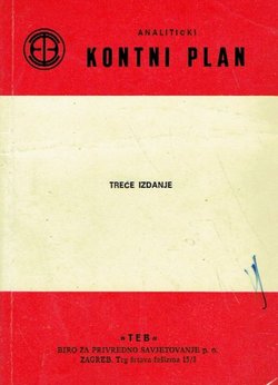 Analitički kontni plan (3.izmj. i dop.izd.)