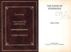 Pjesme iskustva / The Poems of Experience