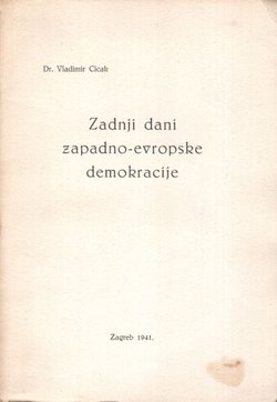 Zadnji dani zapadno-evropske demokracije