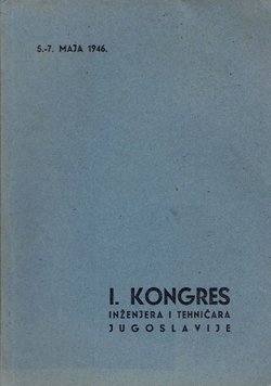I. kongres inženjera i tehničara Jugoslavije