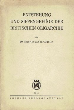 Entstehung und Sippengefüge der britischen Oligarchie