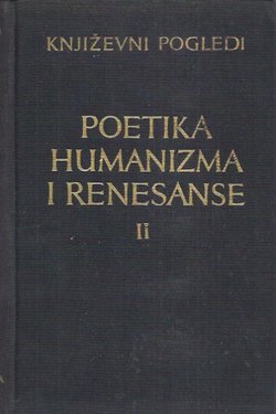 Poetika humanizma i renesanse II.