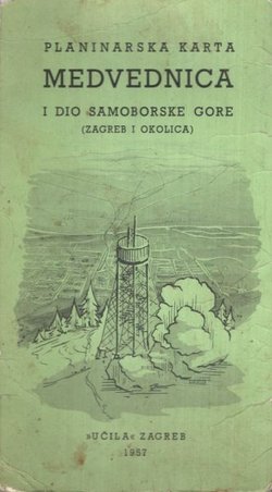 Planinarska karta Medvednica i dio Samoborske gore (Zagreb i okolica)