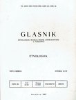 Glasnik Zemaljskog muzeja Bosne i Hercegovine u Sarajevu. Etnologija. Nova serija 40/1985