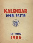 Kalendar Dobri pastir za godinu 1953