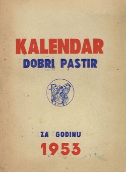 Kalendar Dobri pastir za godinu 1953